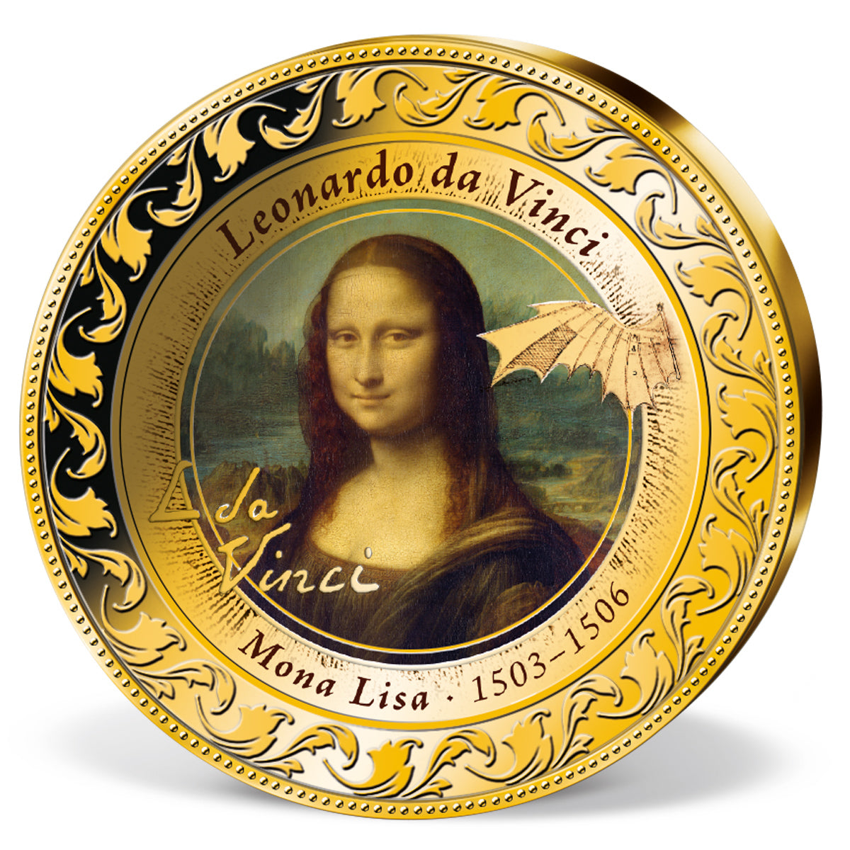 Zdjęcie produktu Medal "Mona Lisa - Leonarda da Vinci"