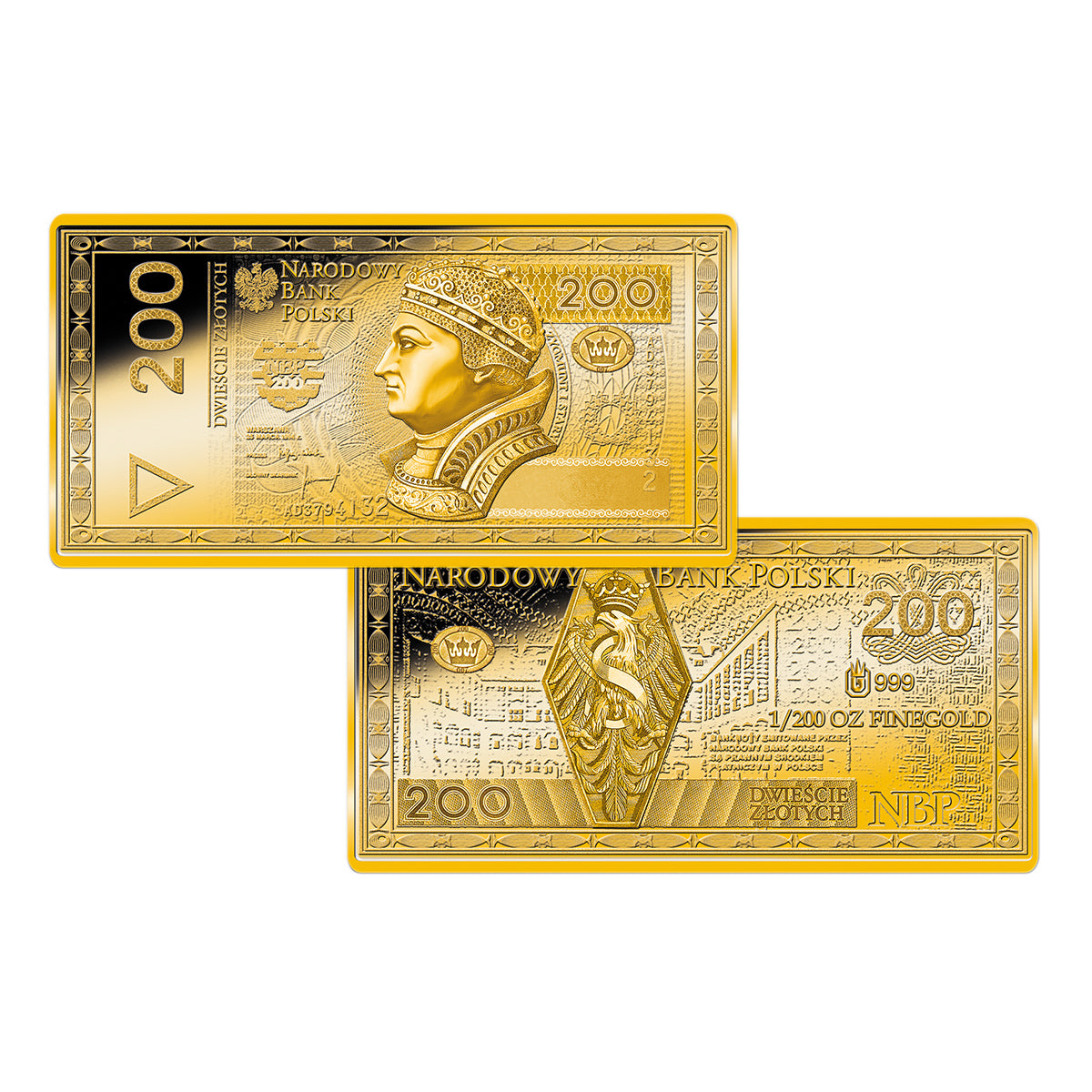 Zdjęcie produktu Współczesne banknoty polskie - kolekcja sztabek