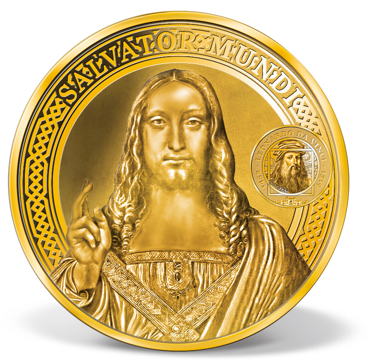 Zdjęcie produktu "Leonardo da Vinci" - 6 złotych monet (1/200 oz.)