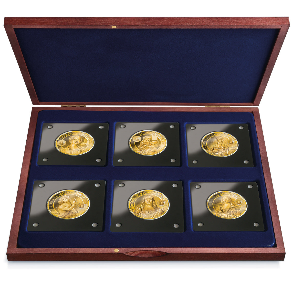 Zdjęcie produktu "Leonardo da Vinci" - 6 złotych monet (1/200 oz.)